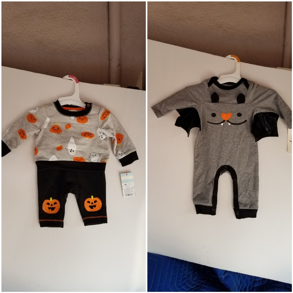 Sold set of 2 Halloween clothes